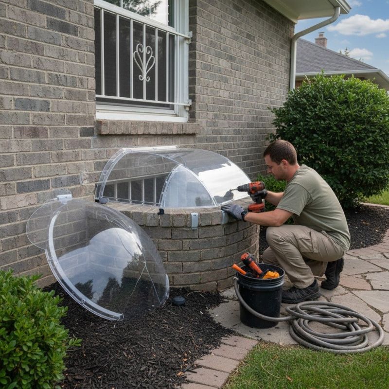 Window Well Cover Installation Service