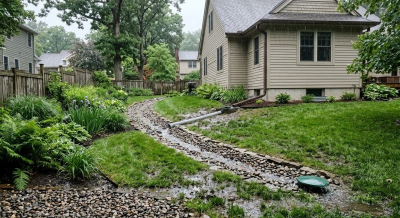 Landscaping Drainage Installation in Tuscaloosa, AL