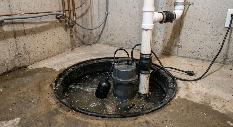 Sump Pump Relocation in Tuscaloosa, AL