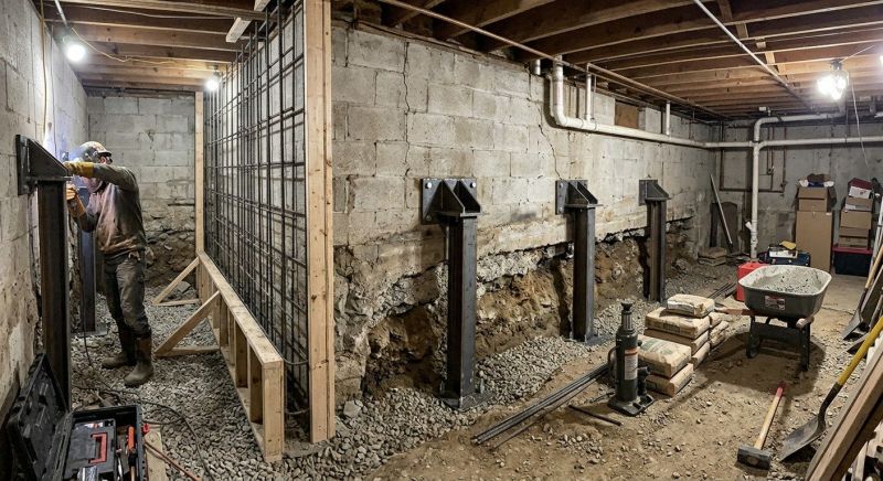 Basement Underpinning in Sarasota, FL
