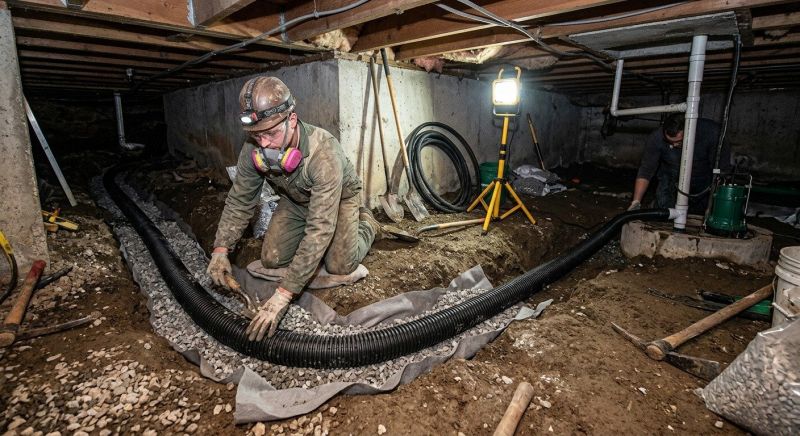 Drain Tile Installation in Birmingham, AL