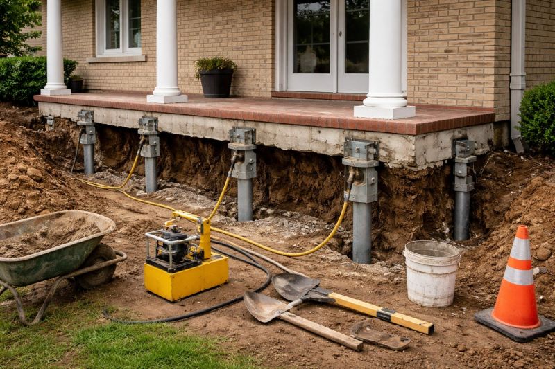Foundation Stabilizing in Columbus, OH