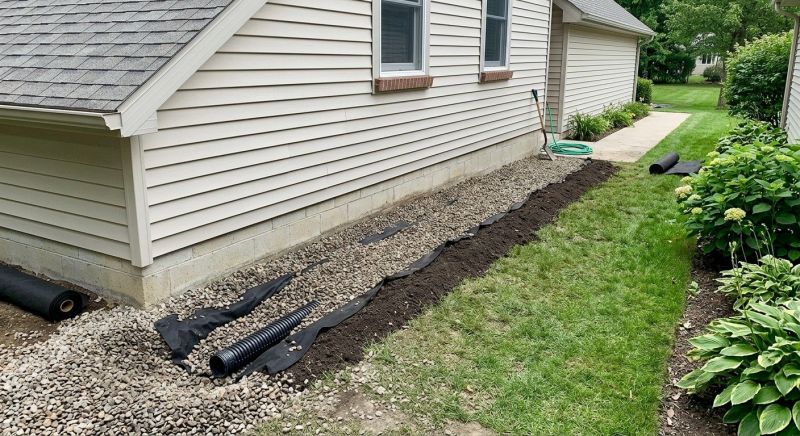 French Drain Installation in Tuscaloosa, AL