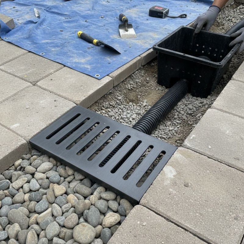 Porch Drainage Installation in Birmingham, AL