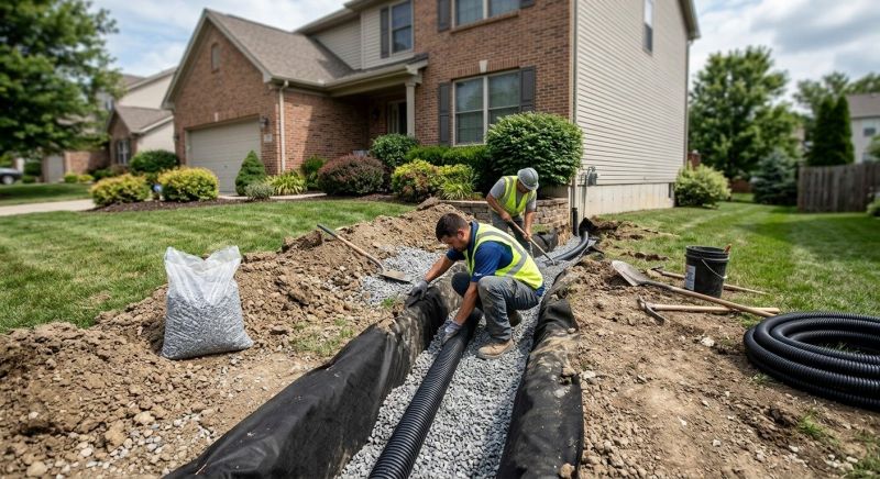 Rainwater Drain Installation in Birmingham, AL