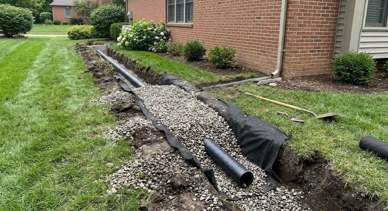 Trench Drain Installation in Tuscaloosa, AL