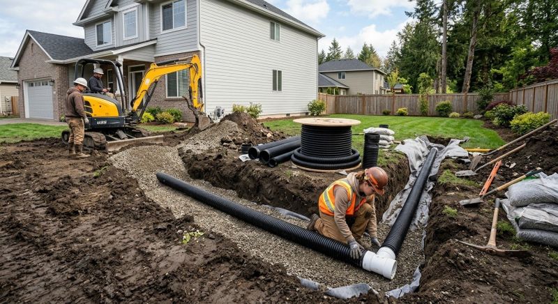 Underground Drain Replacement in Birmingham, AL