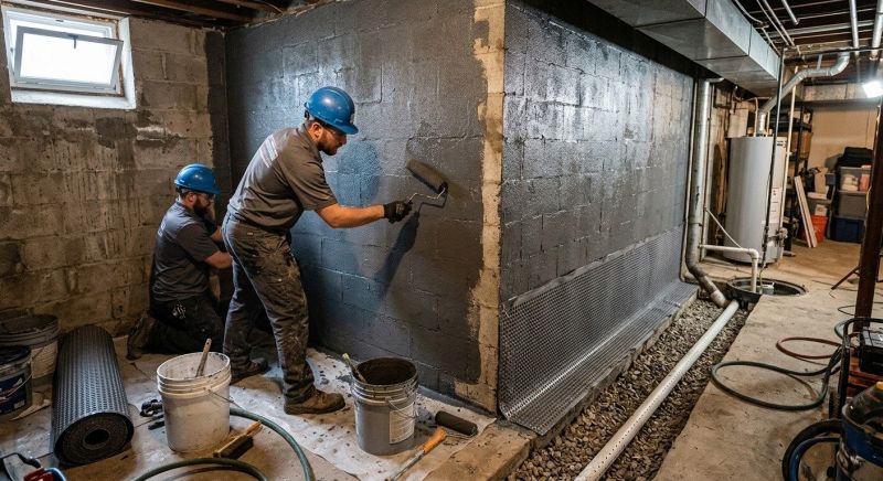 Wet Basement Repair in Columbus, OH