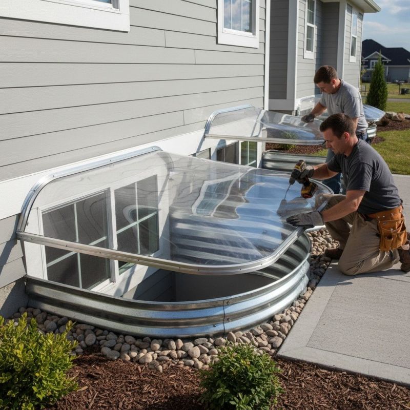 Window Well Installation in Conroe, TX