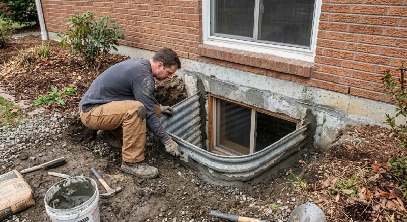 Window Well Installation in Kansas City, KS