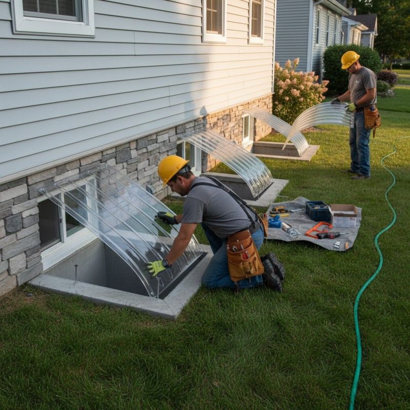 Window Well Waterproofing in Olathe, KS
