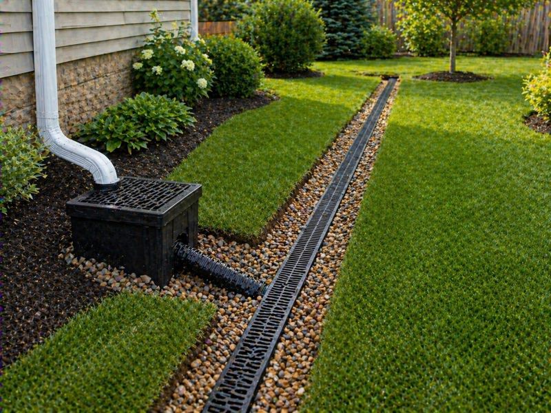 Yard Drainage Improvement in Tuscaloosa, AL